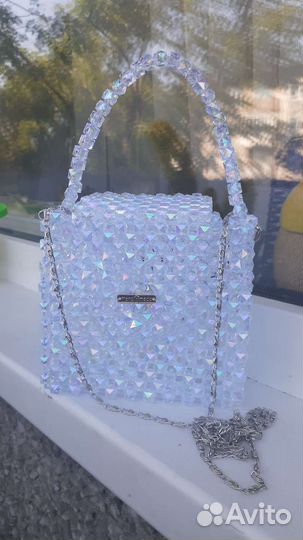 Сумка женская из бусин