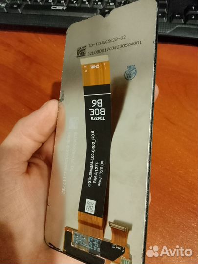 Дисплей Samsung a12 оригинал бу