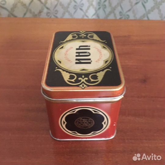 Банка из под чая СССР