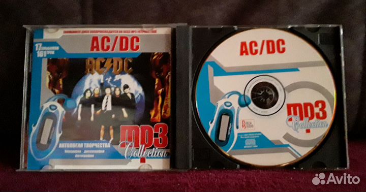 Компакт диск mp3 группа ac/dc