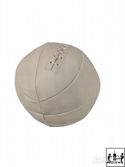 Набивной мяч медбол 15кг Диам 34см кожа со шнуров