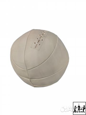 Набивной мяч медбол 15кг Диам 34см кожа со шнуров