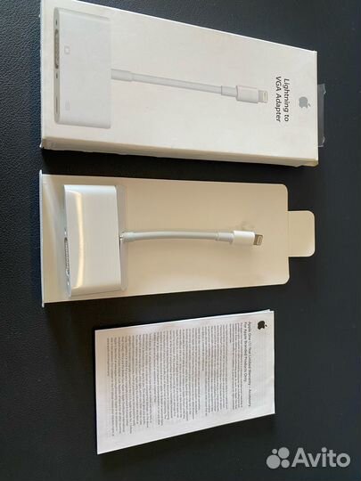 Переходник Lightning VGA оригинал Apple