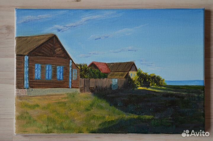 Картина пейзаж маслом
