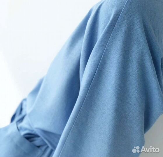 Ткань лён стрейч