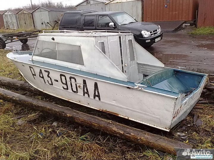 Лодка Прогресс 4 с мотором Меркурий 40 лс