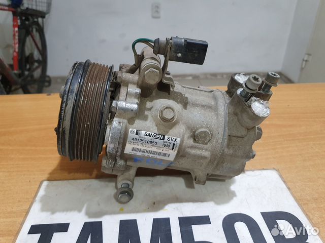 Компрессор кондиционера фольксваген поло 2016 год