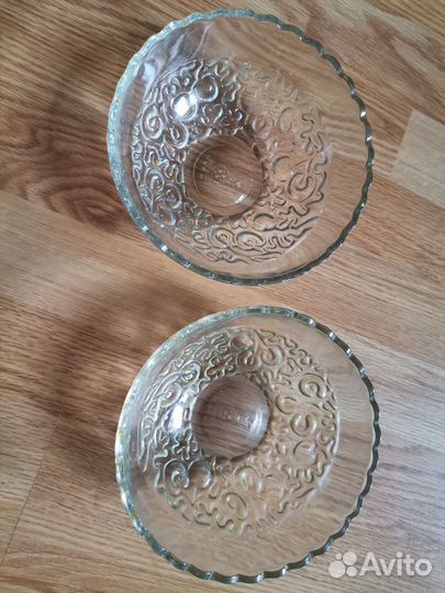 Хрустальная ваза салатница много разных