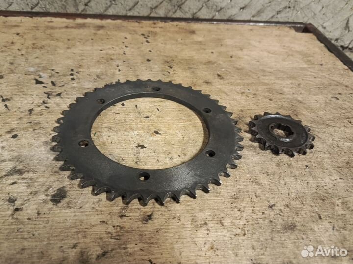 Звезда на мотоцикл восход