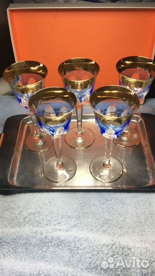 Хрустальные фужеры бокалы