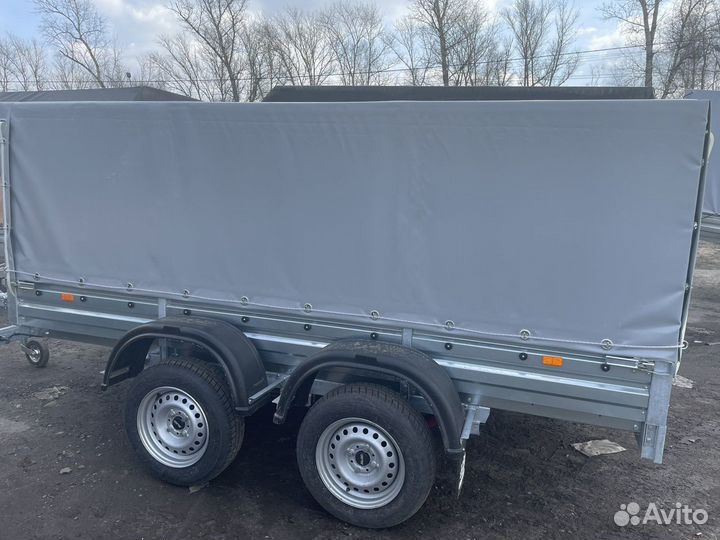 Прицеп 2-оси (2.5/1.3) с тентом Н1000