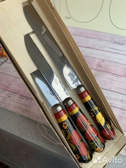 Ножи столовые нержавейка СССР