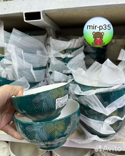 Набор столовой посуды на 12 персон обший 64 шт