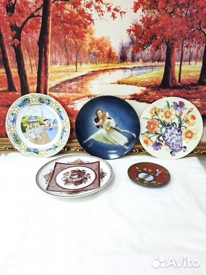 Настенные тарелки СССР