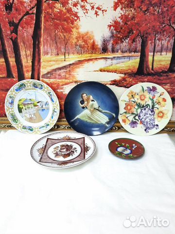 Настенные тарелки СССР