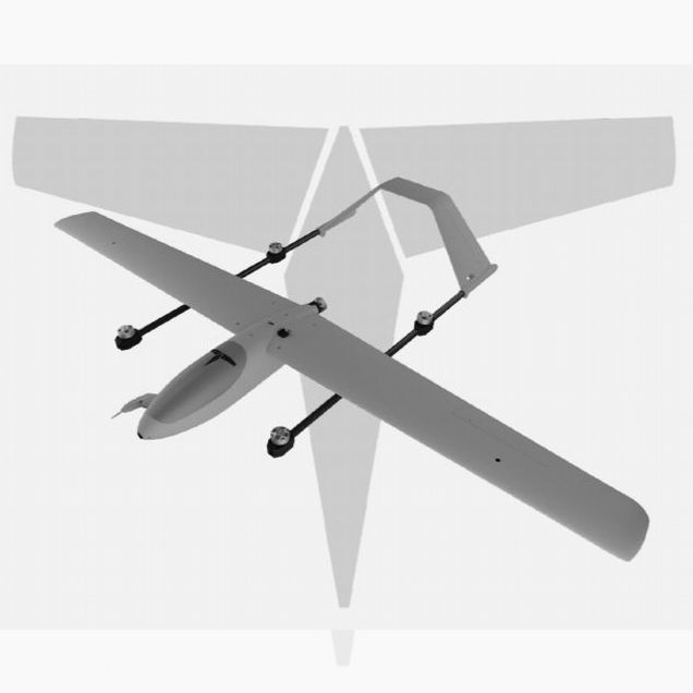 STL модель FPV бпла vtol самолета Cobra