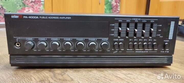 Усилитель трансляционный Inter-M PA-4000A