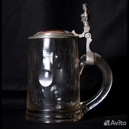 Старинная пивная кружка, Германия, 19 век