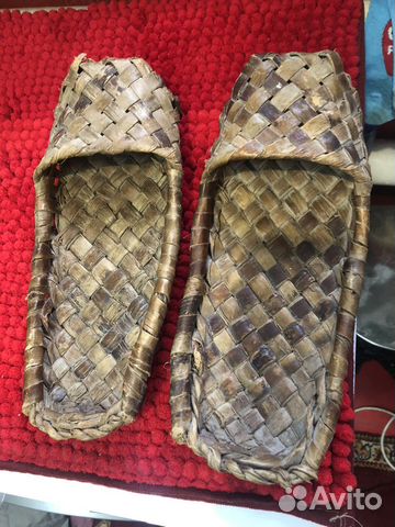 Лапти настоящие