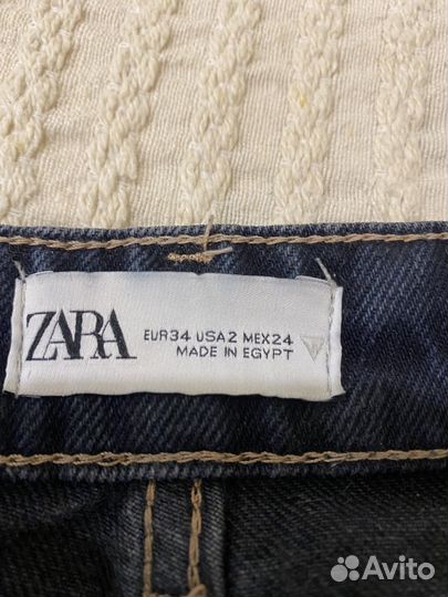Джинсы zara 34