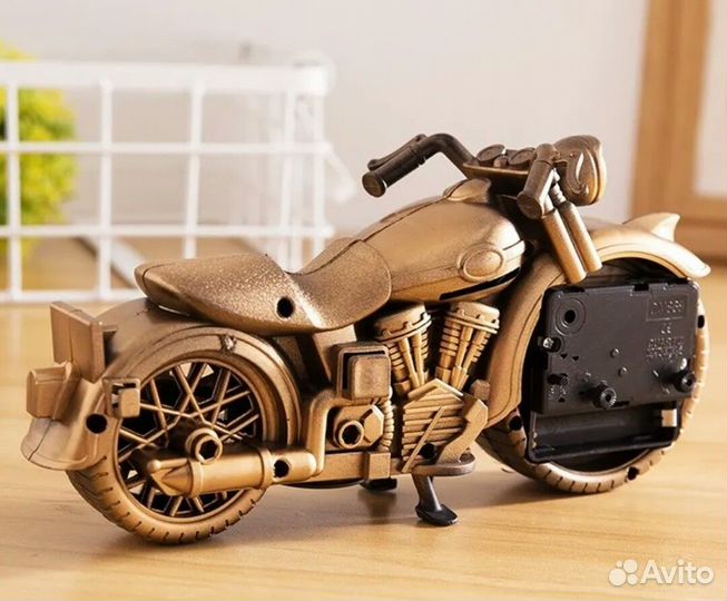 Часы будильник модель Харлей Дэвидсон Мотоцикл