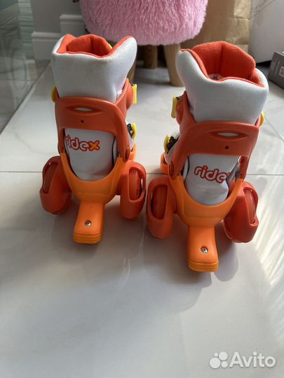 Роликовые коньки детские раздвижные ridex