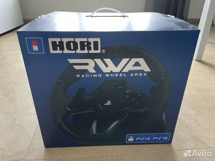 Игровой руль Hori Racing Wheel apex с педалями