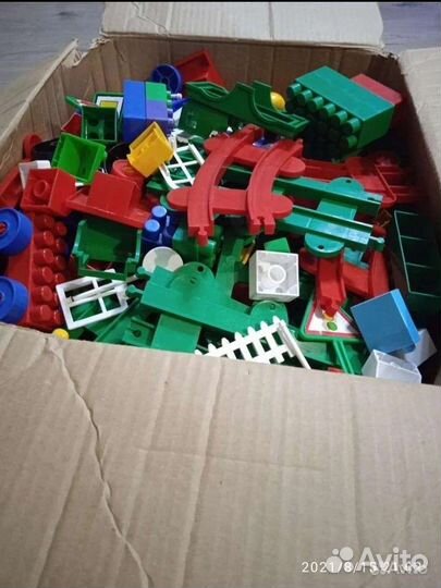 Конструктор детский железная дорога