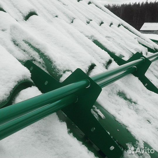 Трубчатый снегозадержатель 2опоры