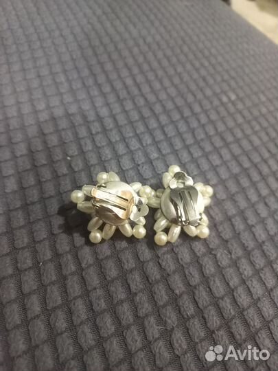 Серьги клипсы СССР