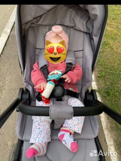 Коляска 2 в 1 Moon style