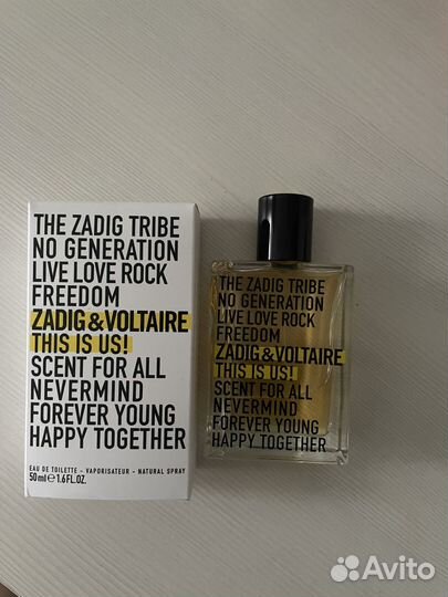 Туалетная вода женская zadig&voltaire