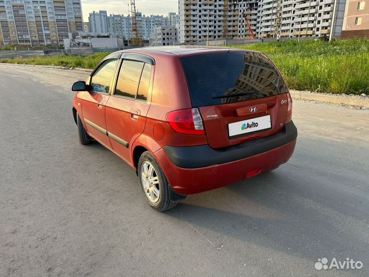 Hyundai Getz 1.6 МТ, 2006, 148 000 км