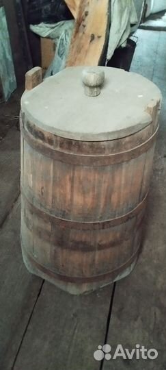 Деревянная бочка 2 шт