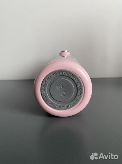 Термокружка новая розовая 420 мл