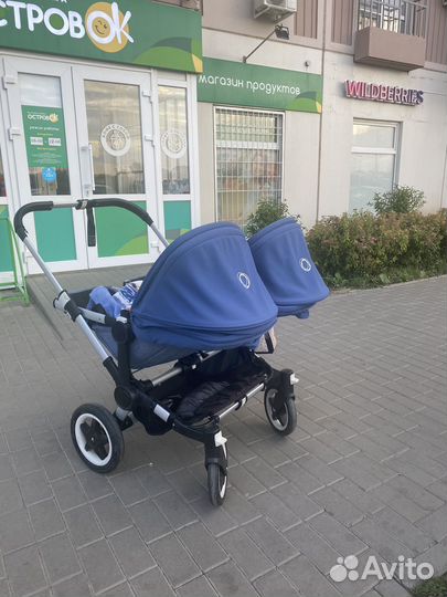 Коляска bugaboo 2 в 1 для близнецов