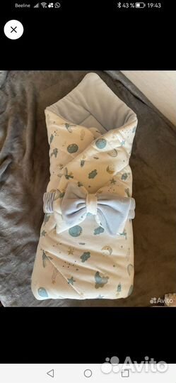 Конверт на выписку весна осень