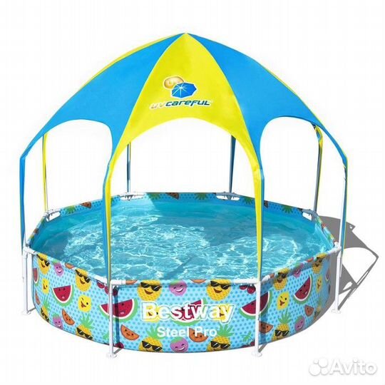 Бассейн каркасный Steel Pro 56432 (244 х 51см)