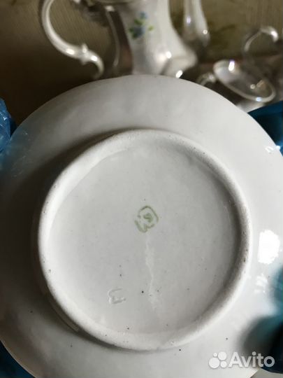 Жемчужный сервиз СССР на 6 персон