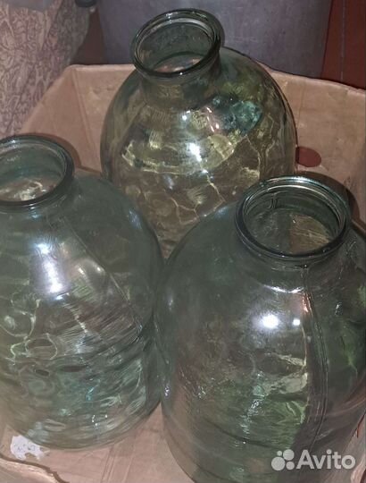 Банка 10 литров стеклянная СССР