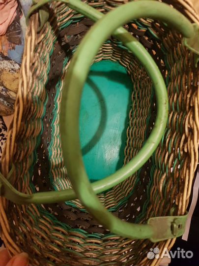 Корзина плетеная для грибов