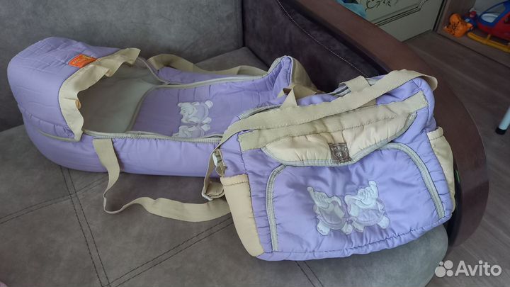 Переноска для малыша + сумка для мамы