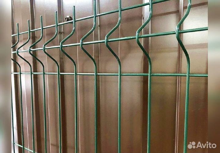 Забор сетка 3д