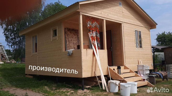 Дачный домик 6х6