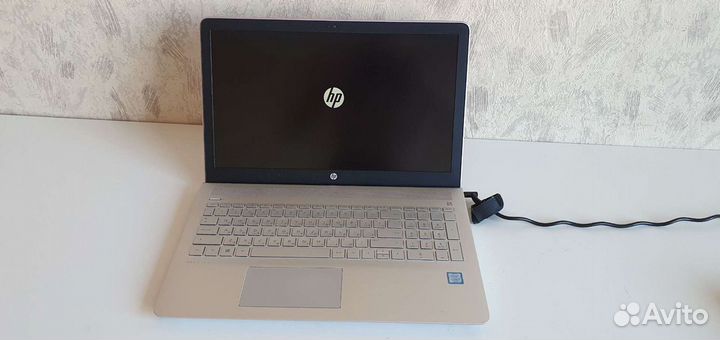 Тонкий, быстрый HP 15-CC i3-7100u/8Gb/ssd128+500gb