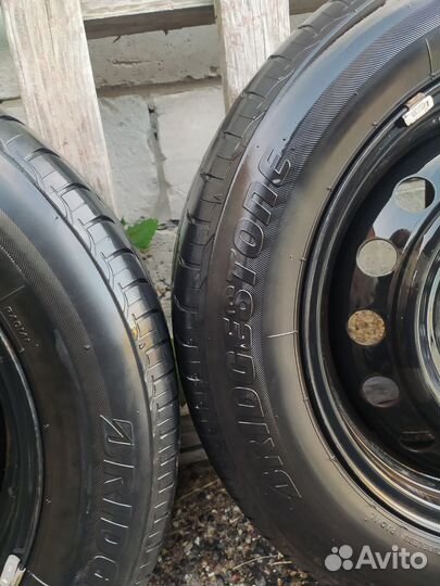 Шины Bridgestone R15 + диски R15