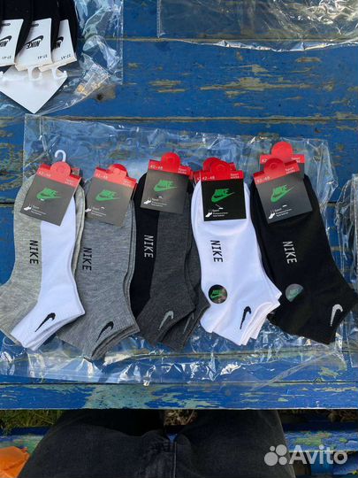 Носки Nike короткие 10 пар