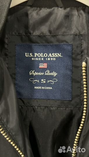 Бомбер us polo assn