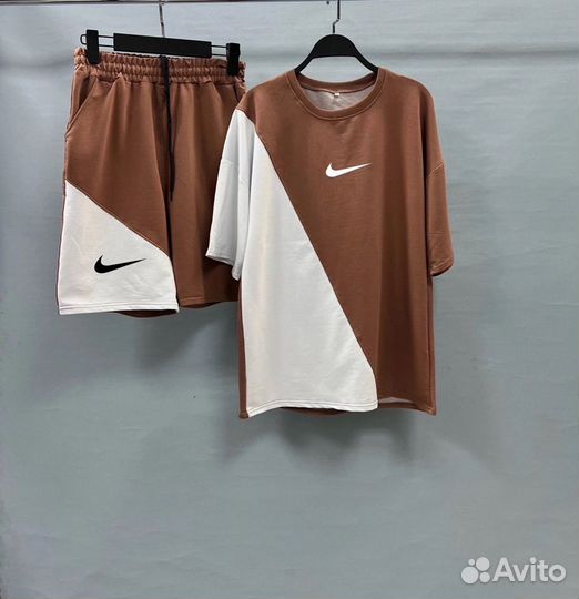 Летний костюм Nike шорты+футболка
