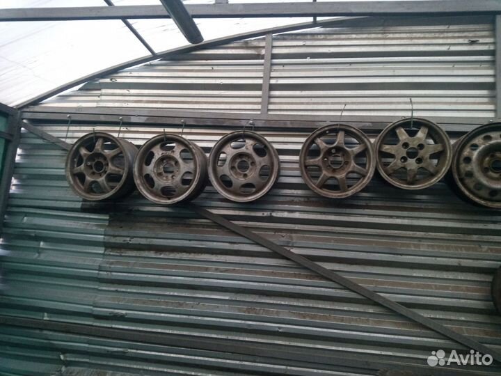 4 Литых дисков r 14 на москвич 2141